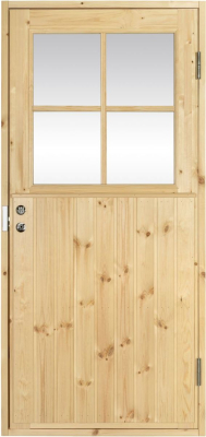 Mökkiovi Ml4A M9 Puuvalmis - Mökkiovet - 110160493 - 1