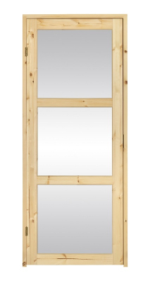 Saunanovi Kirkas Lasi Slb Puuvalmis - Saunan Ovet - 110160450 - 1