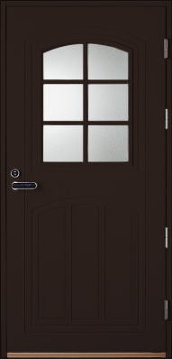 Ulko-Ovi Uol2 1.0 Tummanruskea - Ulko-ovet - 110160352 - 1