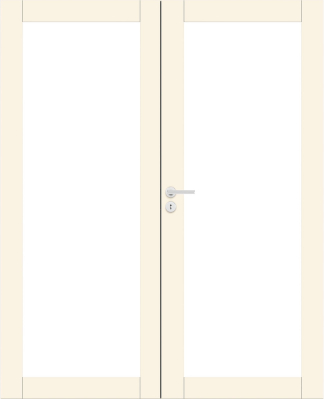 Massivramparsdörr Satinglas - Innerdörrar - 110160585 - 1