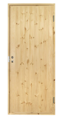 Lagerdörr Isolerad Vo4Bl Träfärdig - Förrådsdörrar - 110160509 - 1