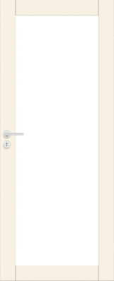 Massiivikehysovi Satiinilasi Valkoinen - Sisäovet ja Väliovet - 110160583 - 1